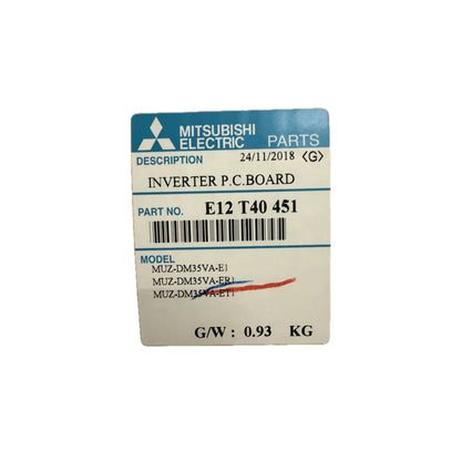 Scheda inverter Mitsubishi Electric E12T40451 ricambio climatizzatore originale