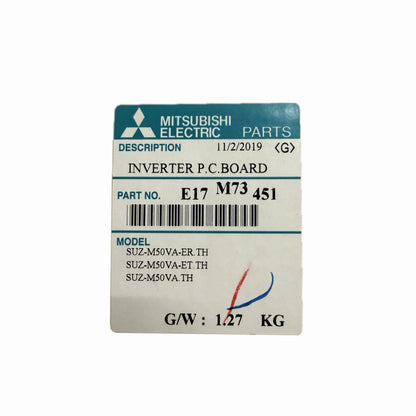Scheda inverter Mitsubishi Electric E17M73451 ricambio climatizzatore originale