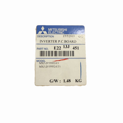 Scheda inverter Mitsubishi Electric E2213J451 ricambio climatizzatore originale