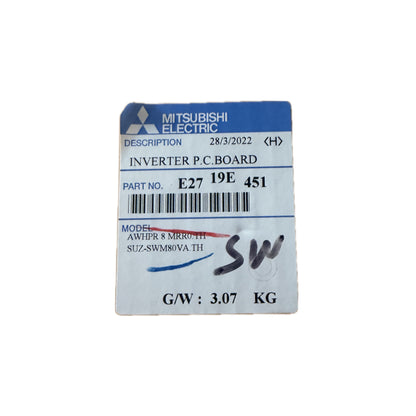 Scheda inverter Mitsubishi Electric E2719E451 ricambio climatizzatore originale