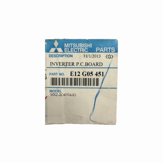 Scheda inverter Mitsubishi Electric E12G05451 ricambio climatizzatore originale