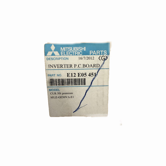 Scheda inverter Mitsubishi Electric E12E05451 ricambio climatizzatore originale