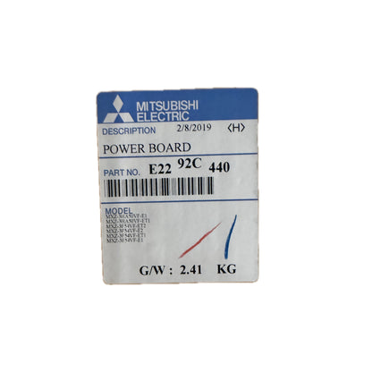 Scheda di potenza Mitsubishi Electric E2292C440 ricambio climatizzatore originale