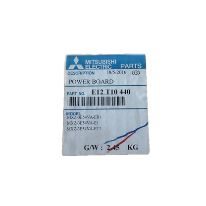 Scheda di potenza Mitsubishi Electric E12T10440 ricambio climatizzatore originale