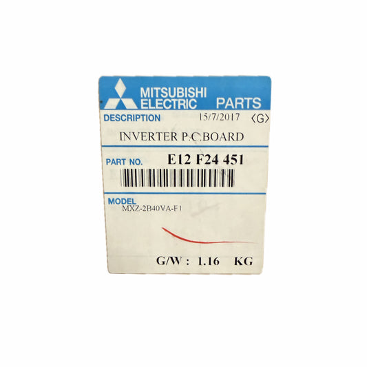 Scheda inverter Mitsubishi Electric E12F24451 ricambio climatizzatore originale