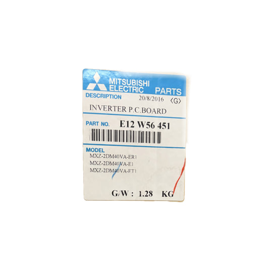 Scheda inverter Mitsubishi Electric E12W56451 ricambio climatizzatore originale